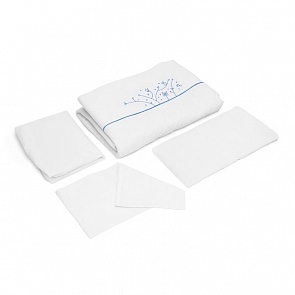 Комплект постельного белья Nuovita Accanto Ramo, 4 предмета, blu scuro/Темно-синий (Nuovita, NUO-AC8747_292)